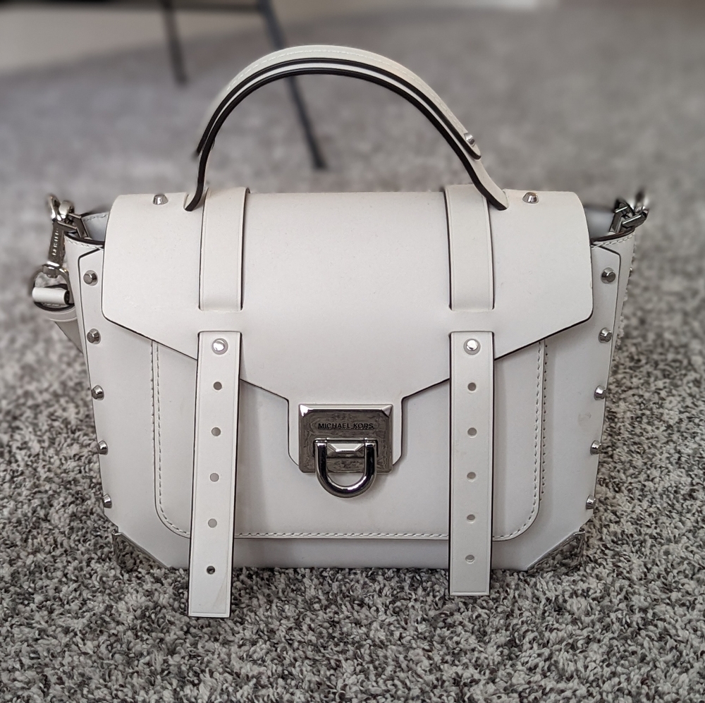 Brand New Michael Kors White Purse